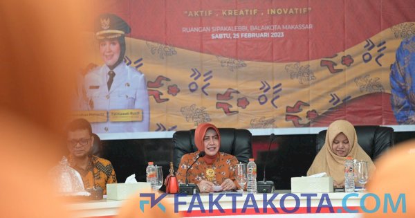 Indira Jusuf Ismail Buka Raker Tahun 2023 Dekranasda Kota Makassar