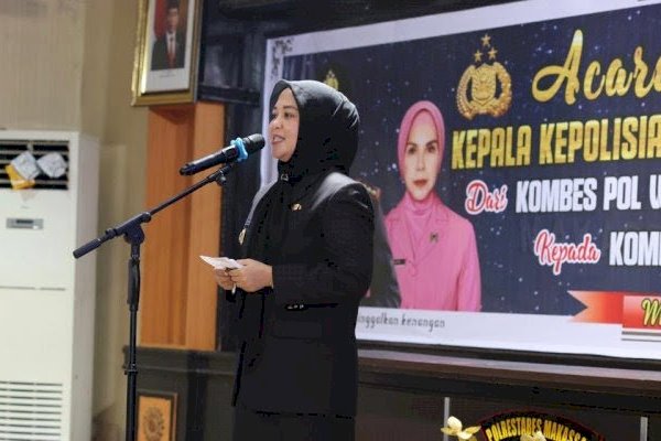 Kenal Pamit Kapolrestabes Makassar, Wawali Fatma:Jaga Silaturahmi Eratkan Sinergitas