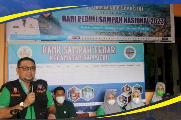 Peringati Hari HPSN, Camat Rapocini Gelar Penimbangan Sampah