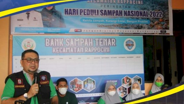 Peringati Hari HPSN, Camat Rapocini Gelar Penimbangan Sampah