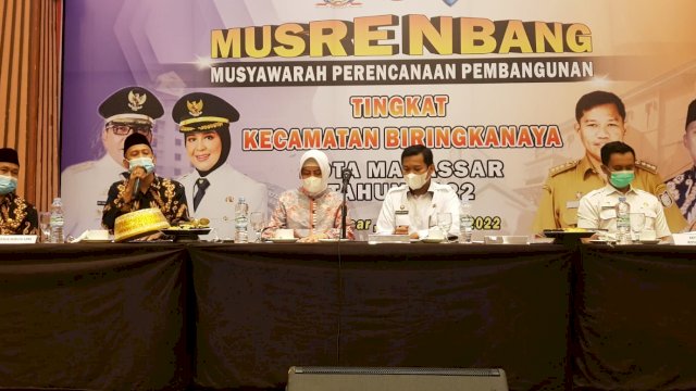 Musrenbang Tingkat Kecamatan Biringkanaya, Camat: Usulan Kelurahan Kami Pertajam Lagi