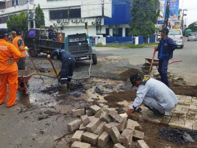 DPU Makassar Gerak Cepat Respon Aduan Warga