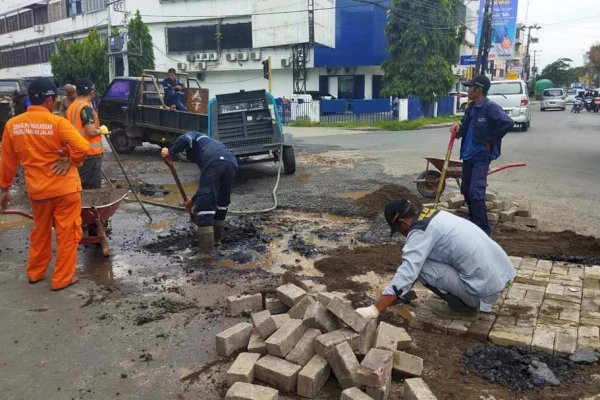 DPU Makassar Gerak Cepat Respon Aduan Warga