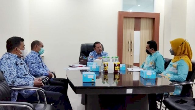 Persiapan Pemilu 2024, Bawaslu Temui Sekda Kota Makassar