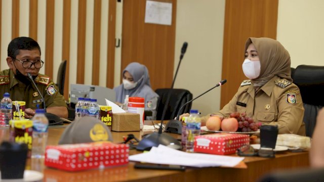 Wawali Fatmawati Rusdi Minta Semua Pihak Bergerak Sukseskan Percepatan Vaksinasi Makassar