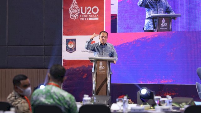 Jadi Narasumber Road to G20, Wali Kota Danny Paparkan Pertumbuhan Ekonomi Makassar Lewat Digitalisasi