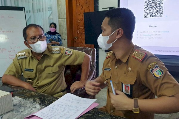 Wali Kota Danny Akan Serahkan Langsung Surat permohonan Hibah Aset Bangunan Stadion Barombong Ke Plt Gubernur Sulsel