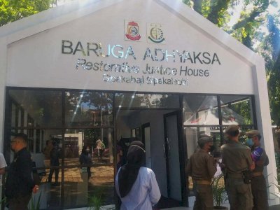 Bersama Kajari dan Kadis PU Makassar, Wali Kota Danny Resmikan Baruga Restorative of Justice