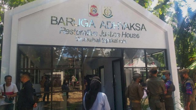 Bersama Kajari dan Kadis PU Makassar, Wali Kota Danny Resmikan Baruga Restorative of Justice