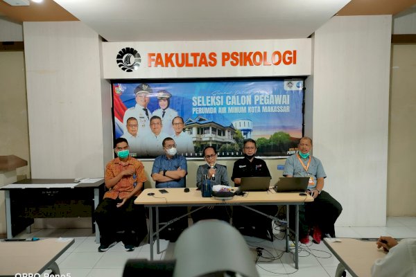 Calon Pegawai Perumda Air Minum Kota Makassar Jalani Tes Selama 2 Hari