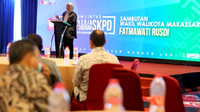 Hadiri Forum Lintas SKPD Kota Makassar, Wawali Fatma Minta Selaraskan Program Dan Pendanaan