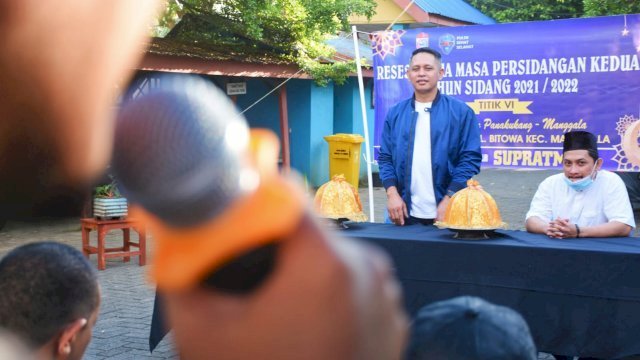 Supratman Serap Aspirasi Warga Kecamatan Manggala