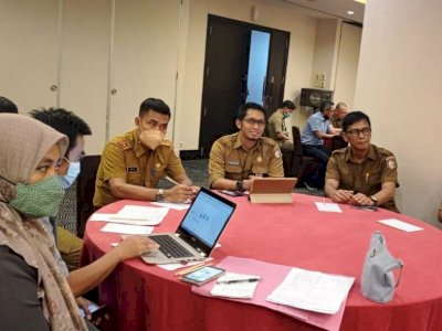 Tindak Lanjut Rakorsus, PPID DPU Makassar Hadiri Evaluasi Inovasi Post Rakorsus