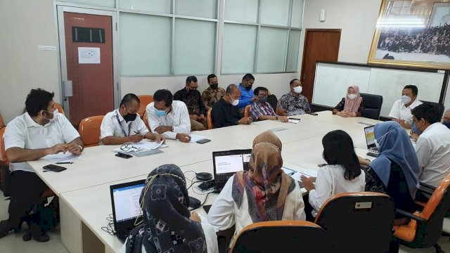 Distaru Makassar Rakor Dengan Kementerian ATR/BPN