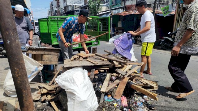 Lurah Gaddong Gerak Cepat Atasi Tumpukan Sampah