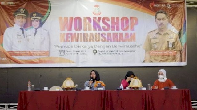 Gelar Workshop Kewirausahaan, Dispora Makassar Gandeng Kohati