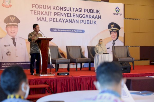 Sekda Kota Makassar Resmi Buka Forum Konsultasi Publik MPP