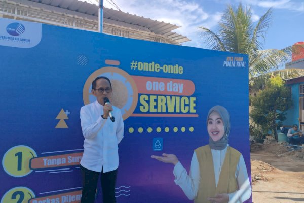 Program Onde-Onde PDAM Makassar Sasar Barat Kota