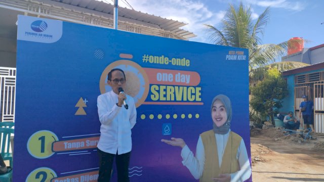 Program Onde-Onde PDAM Makassar Sasar Barat Kota