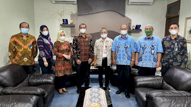Kepakkan Sayap Jejaki Kerjasama, PDAM Makassar Terima Kunjungan BNI 46