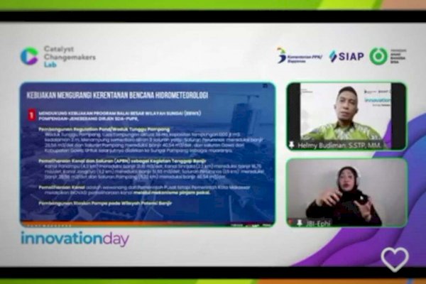 Kepala Bappeda Makassar Jadi Pembicara di Talk Show Innovation Day