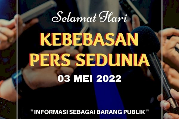 Hari Kebebasan Pers Sedunia, DPU Makassar Sampaikan Ini