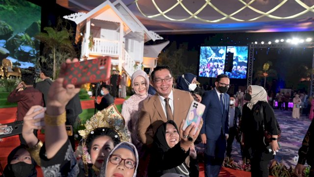 Dari Ketua RT RW, Kepala Daerah, Menteri, Hingga Calon Presiden Hadiri Nikahan Anak Wali Kota Makassar