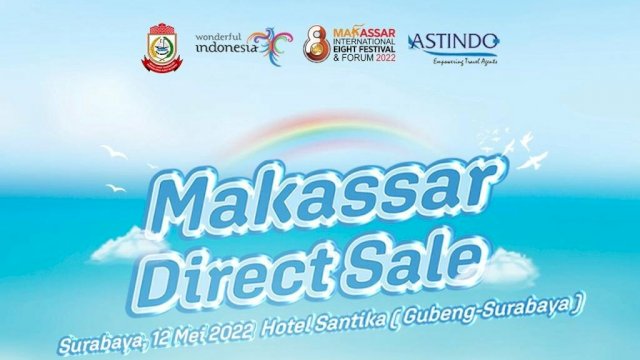 Bersama Astindo, Dispar Makassar Promosi Pariwisata di Surabaya