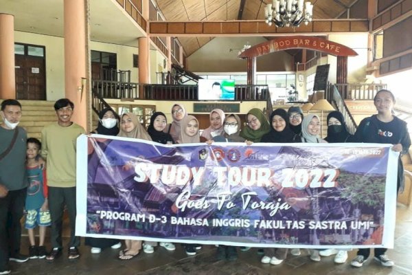 Study Tour Prodi Bahasa Inggris D3 Fakultas Sastra-ABA UMI ke Toraja