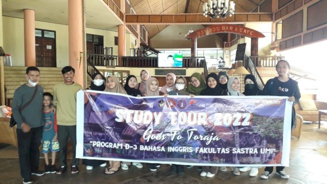 Study Tour Prodi Bahasa Inggris D3 Fakultas Sastra-ABA UMI ke Toraja