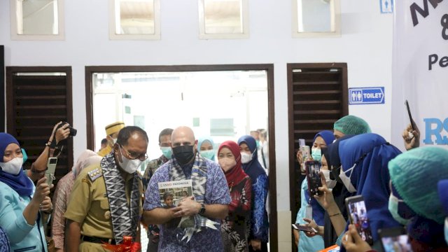 Wali Kota Danny Gandeng Direktur USAID Indonesia Tekan Angka Kematian Ibu dan Bayi