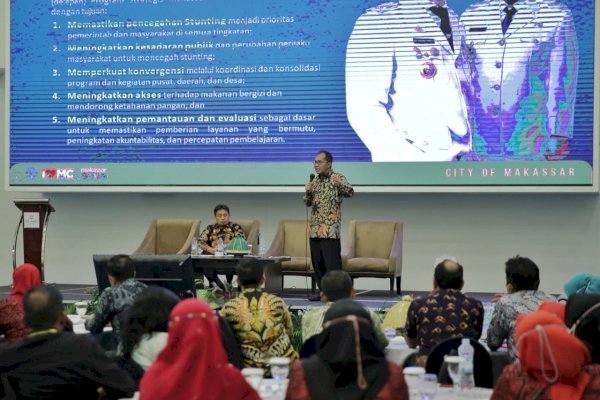 Danny Paparkan Inovasi Pemkot Makassar Pada Agenda Penilaian Kinerja Aksi Konvergensi Stunting Kabupaten Kota