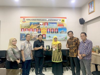 Dinas PU Kota Makassar Terima Kunjungan Wakil Ketua DPRD Kota Pare Pare