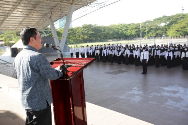 Sekda Kota Makassar Membuka Latsar CPNS Tahun Formasi 2021 Pemkot Makassar