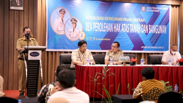 Fokus Peningkatan PAD, Pemkot Makassar Melalui Bapenda Gelar Sosialisasi Pajak Daerah