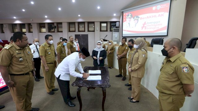 15 Camat Tandatangani Komitmen Bersama Penanganan Lorong Wisata