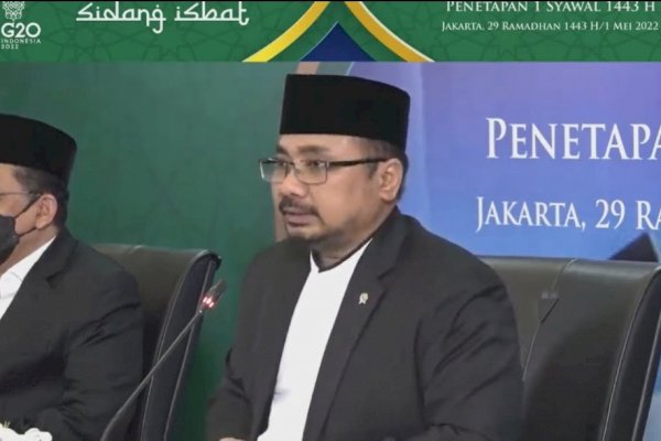 Pemerintah Tetapkan Idul Fitri 1443 Senin 2 Mei