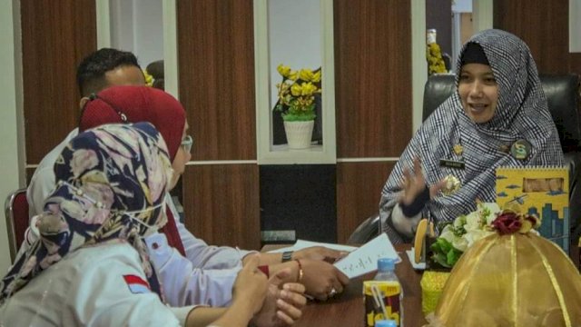 Kadinsos Makassar Terima Kunjungan Disdukcapil, Bahas Ini