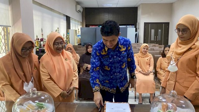 DWP Dinas PU Makassar Gelar Serah Terima Jabatan