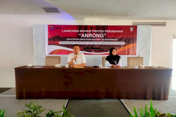 Kadis Kominfo Makassar Launching Inovasi ANRONG