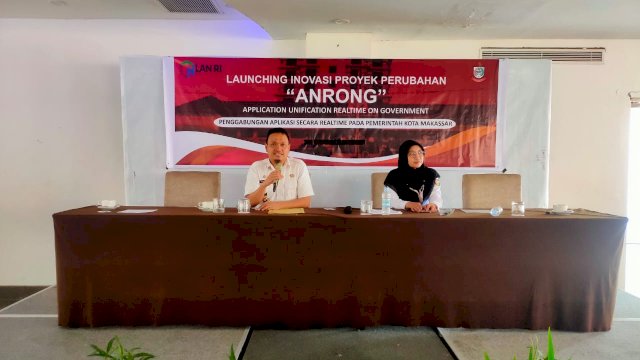 Kadis Kominfo Makassar Launching Inovasi ANRONG