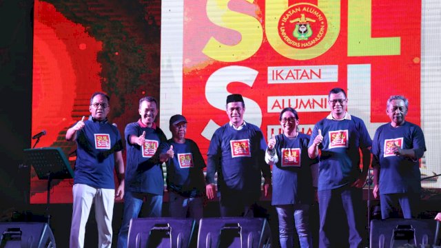 Keluarga IKA Unhas Berkumpul, Danny Pomanto Kenalkan Logo dan Slogan IKA Unhas Sulsel