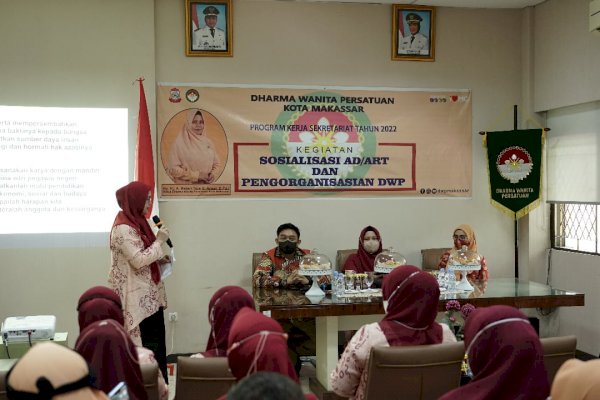 DWP PU Makassar Ikuti Sosialisasi AD/ART dan Pengorganisasian Dharma Wanita Persatuan