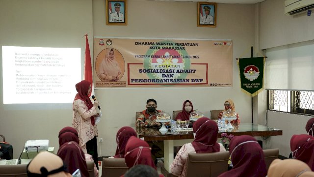 DWP PU Makassar Ikuti Sosialisasi AD/ART dan Pengorganisasian Dharma Wanita Persatuan