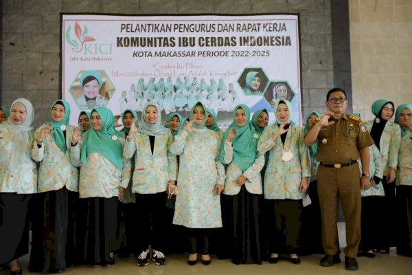 Indira Jusuf Ismail Ajak KICI Makassar Tingkatkan Capacity Building Mencerdaskan Keluarga dan Bangsa