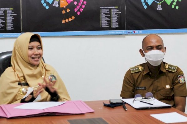 Bahas Penanganan PMKS, Kadis Sosial Makassar Kunjungi Camat Tamalanrea