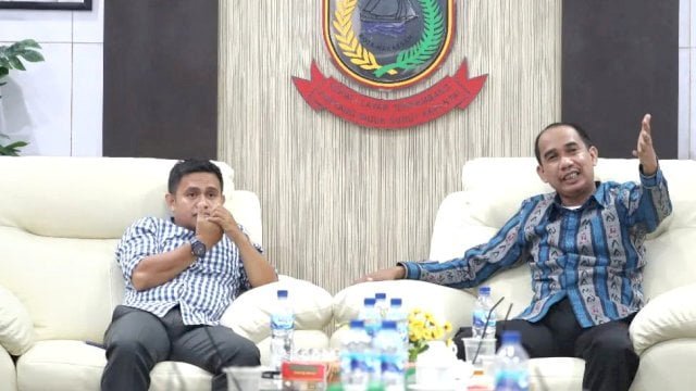 Ketua DPRD Makassar Terima Kunjungan KPU