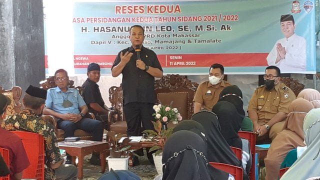 Warga Kecamatan Tamalate Keluhkan Air Bersih ke Hasanuddin Leo