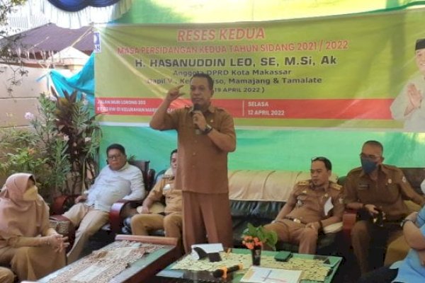 Reses, Hasanuddin Leo Serap Aspirasi Konstituen