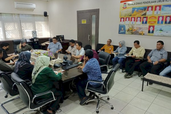 Pejabat Struktural Lingkup Dinas PU Makassar Bahas Serapan Anggaran 2022